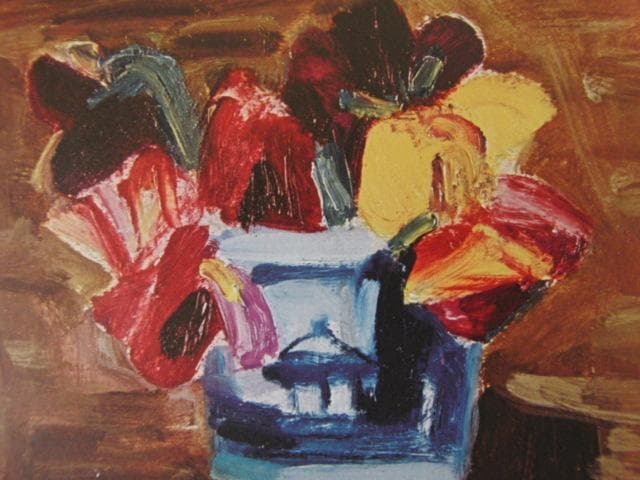 小絲源太郎、【パンヂー】、希少な大判額装用画集より、新品高級額装付