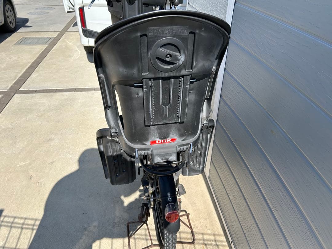 最終値下げ❗️アシスト自転車 チャイルドシート付き ブラック 引き取り限定❗️