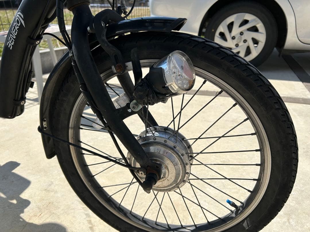 最終値下げ❗️アシスト自転車 チャイルドシート付き ブラック 引き取り限定❗️