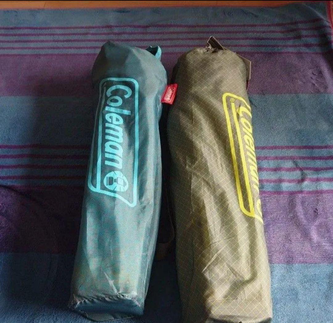 2脚セット　Coleman 折りたたみアウトドアチェア　キックバックチェア