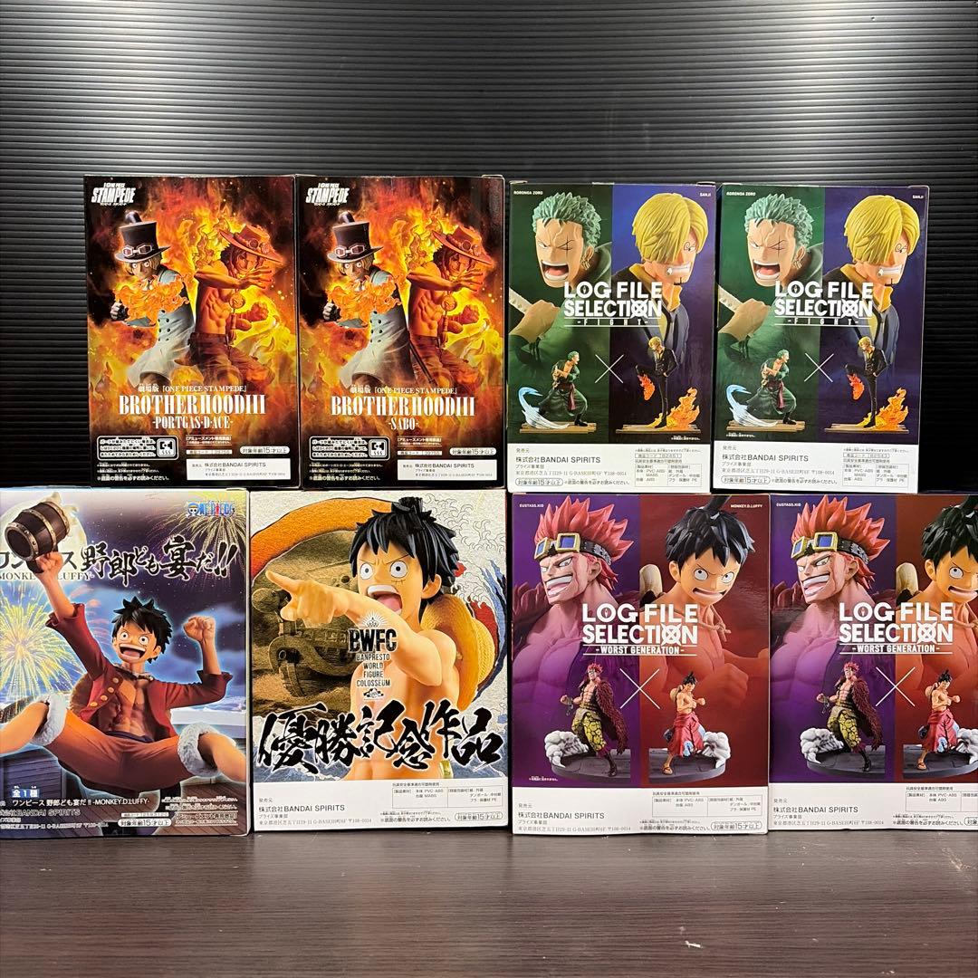 ワンピース プライズ　フィギュア　8体セット