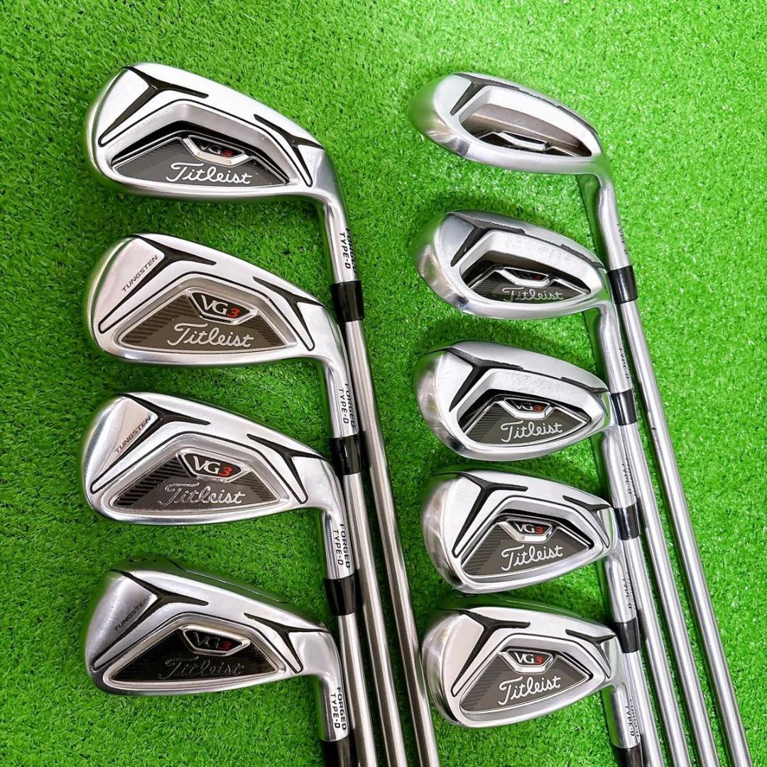 Titleist VG3 TYPE-D アイアン　豪華　9本　セット