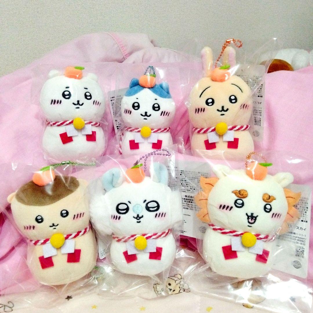 ★新品未開封★ちいかわ おもちもちもちマスコット コンプリート 6体セット