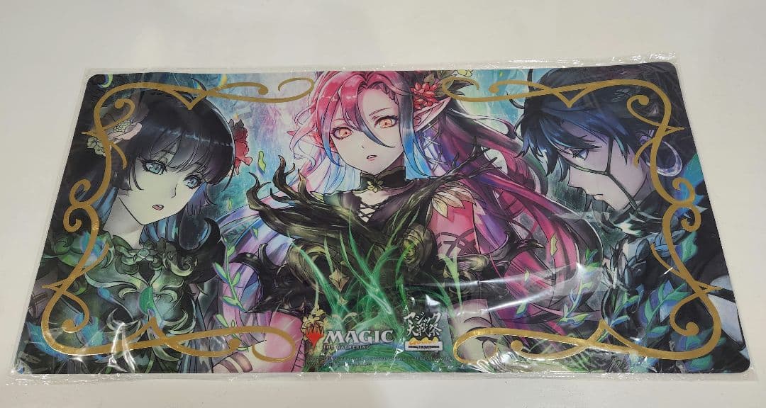 マジック大戦祭　限定　箔押し版　プレイマット ラノワールのエルフ