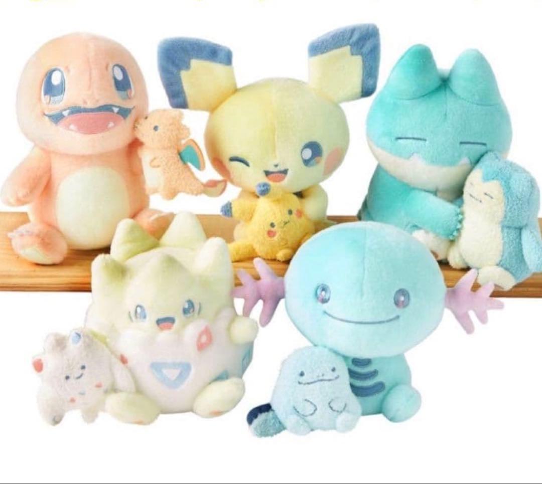 ポケモン ぬいぐるみ Little Daydream 5種　コンプリート