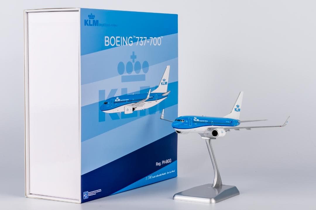 KLMオランダ航空 737-700 PH-BGG 1/200
