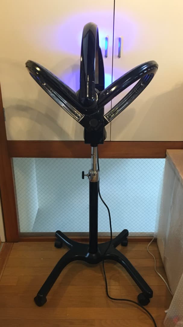 ○オオヒロ（OOHIRO）美容室用 促進機 わくわくα スタンドタイプ 動作OK