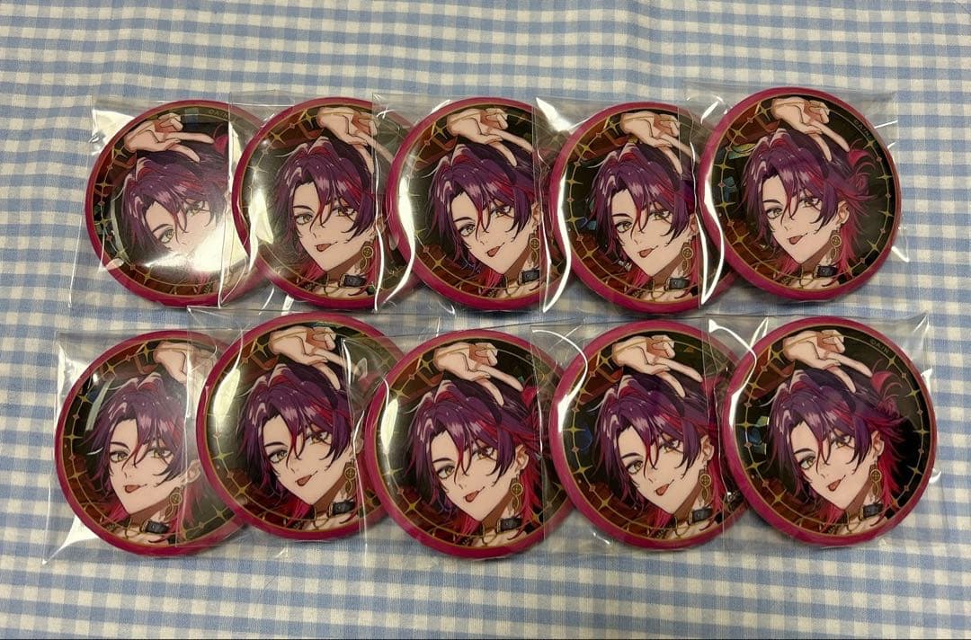 にじさんじ IMPACT 渡会雲雀 缶バッジ チェキ風カード