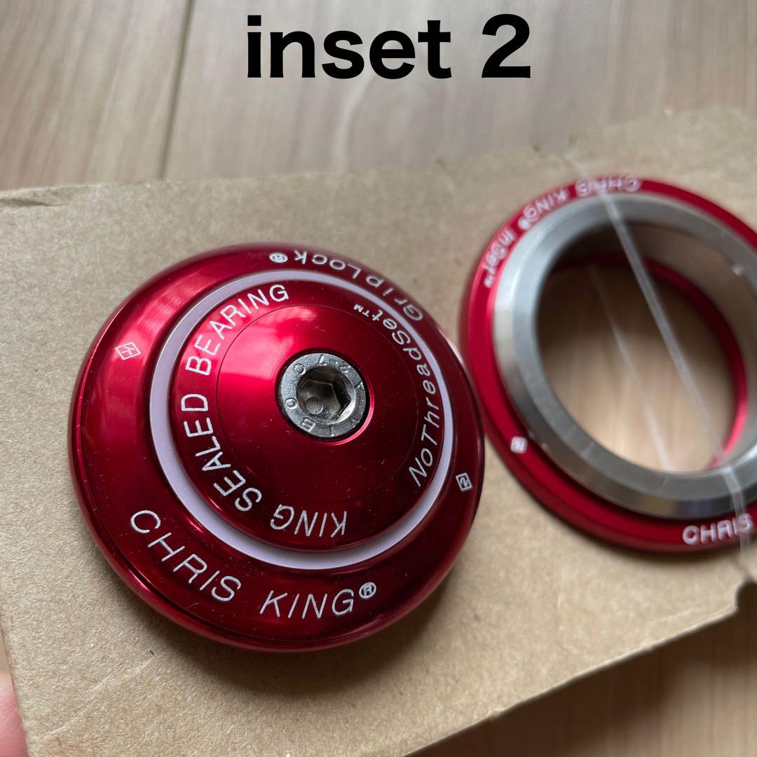 【新品未使用】クリスキング ヘッドセット inset2 / レッド⑥