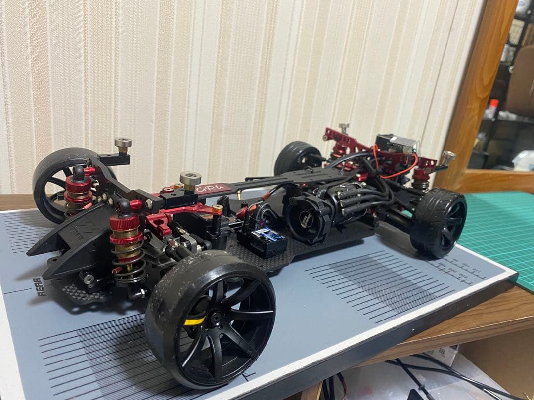 SHIBATA GRK RC-ARTコンバージョンシャーシ　メカ付き