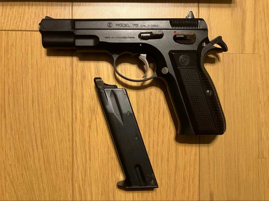 左*助様 KSC ガスブローバック　CZ75 セカンドバージョン ABS ブラッ