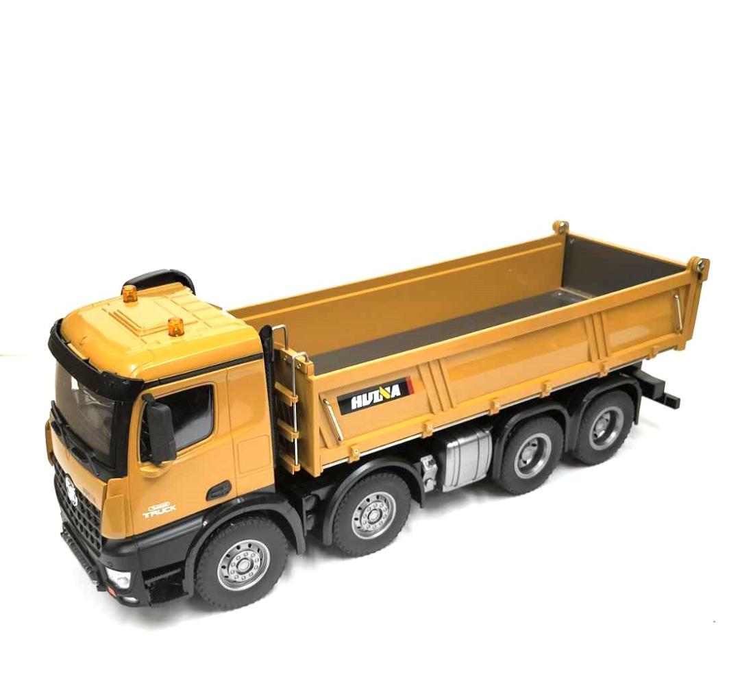 1/16サイズ　8輪ダンプカーラジコン　HUINA1536　メタルパーツ仕様