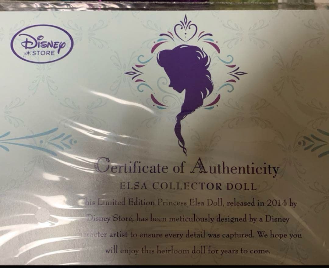 ディズニー　アナと雪の女王 アナ雪 リミテッドドール アナ エルサ 5000体