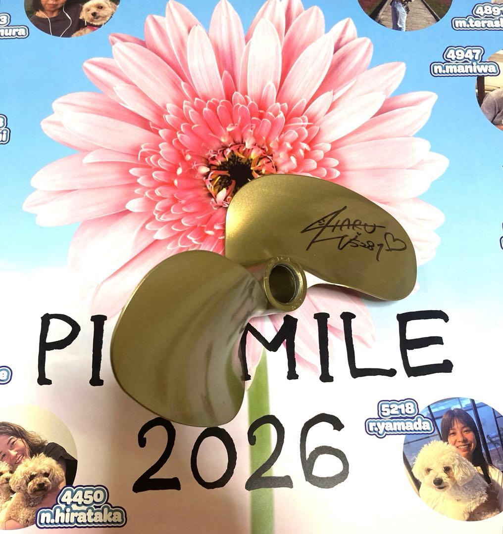 井上遥妃⭐️⭐️⭐️❣️ボートレース　競艇　直筆サイン入りプロペラ　綺麗　超美品　レア❣️