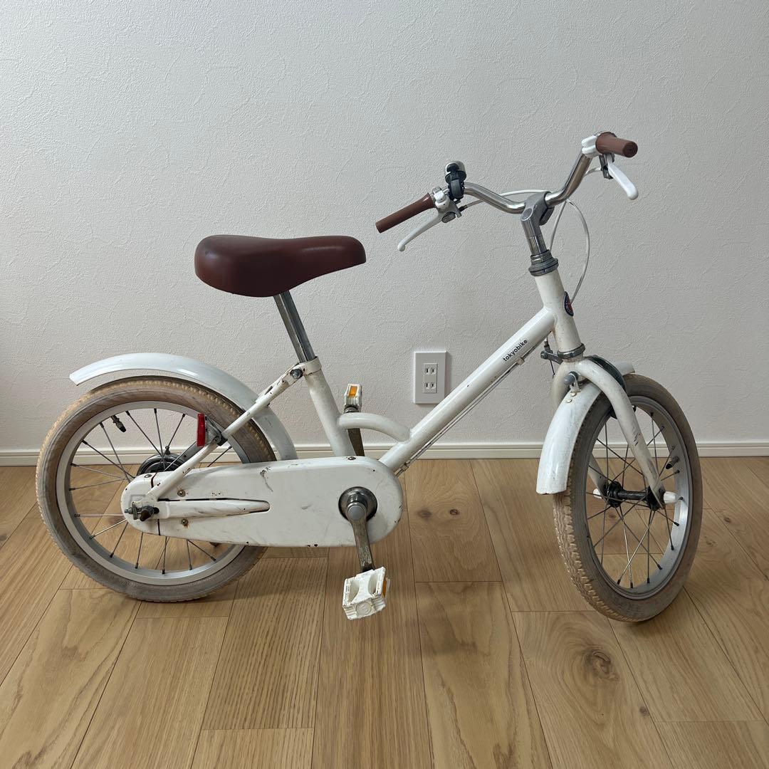 リトルトーキョーバイク　ミルク（ホワイト）16インチ　送料込み