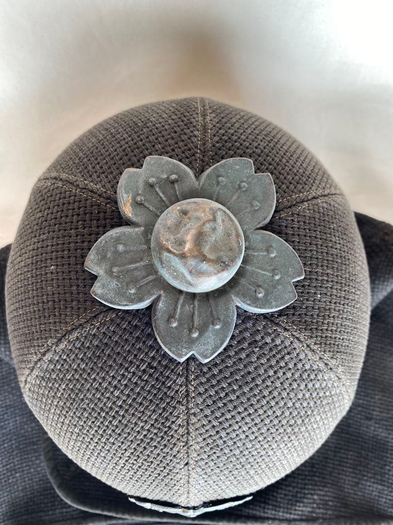 超レトロな横浜市　消防士ヘルメット