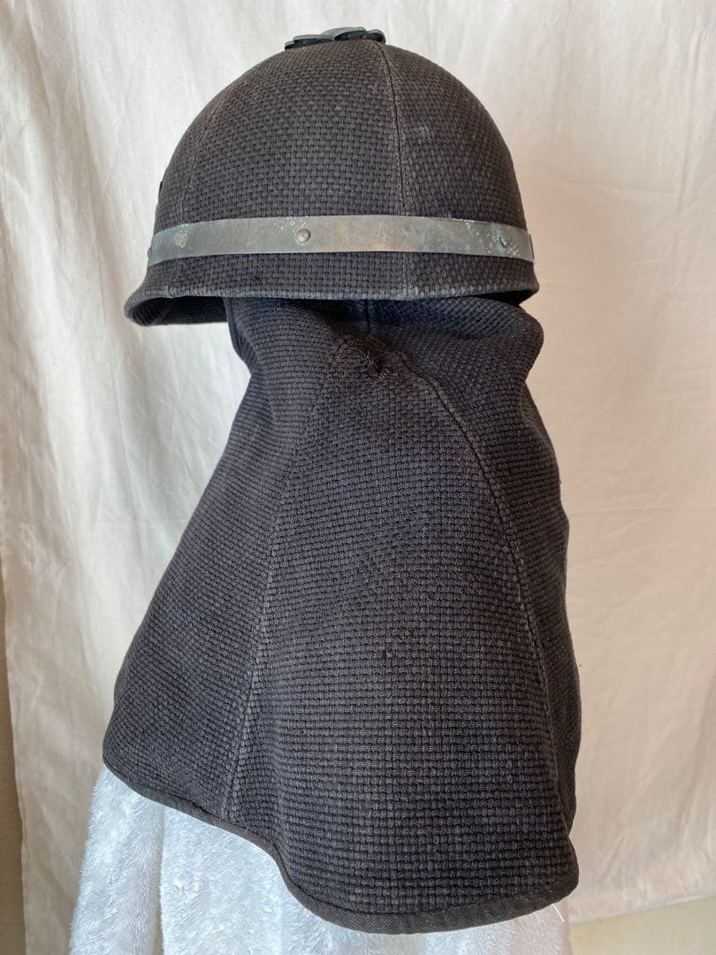 超レトロな横浜市　消防士ヘルメット