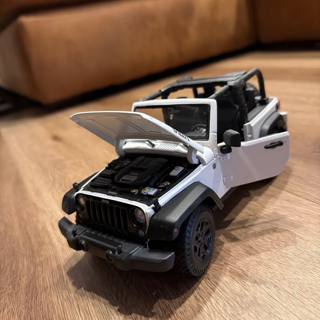 Maisto マイスト jeep ラングラー　1/18 ミニカー　3台セット
