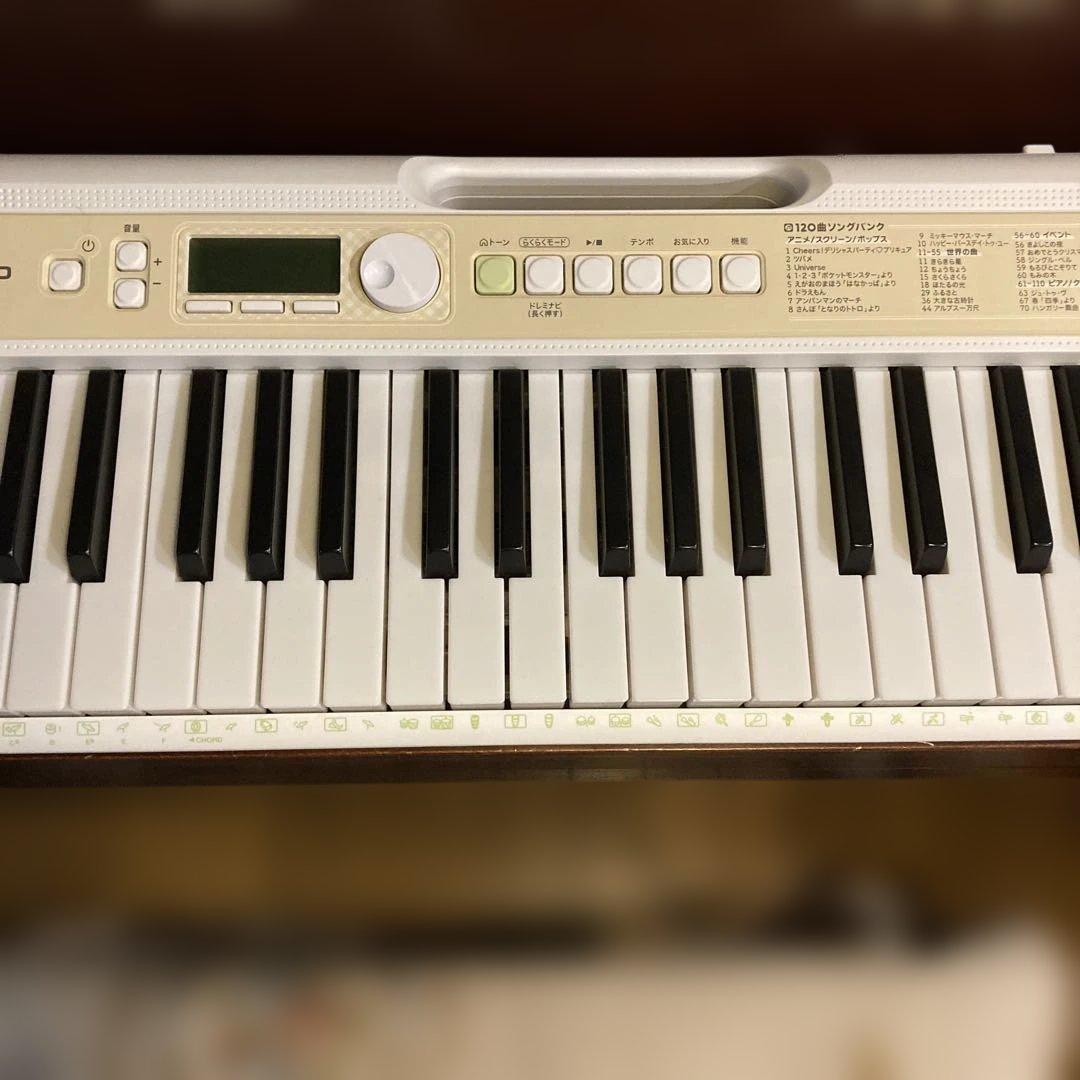 CASIO 光ナビゲーション　キーボード　LK325