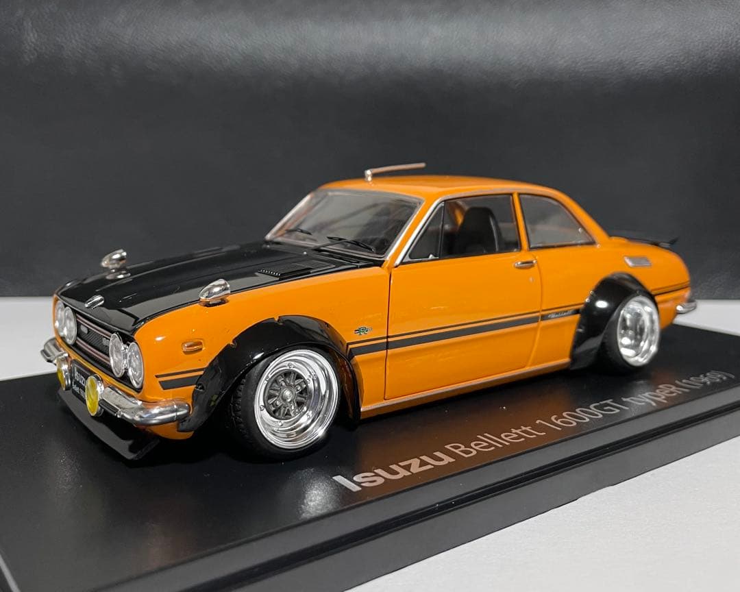 1/24 アシェット 国産名車 ISUZU ベレット GTR改 旧車 カスタム