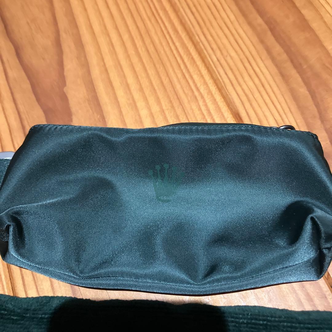 ROLEX ゴルフボール 3個セット ダークグリーンポーチ付きタオル付き