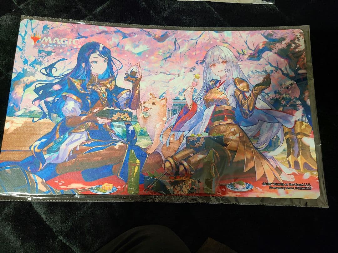 mtg 放浪皇のお花見キャンペーン　放浪皇&ナーセット　プレイマット