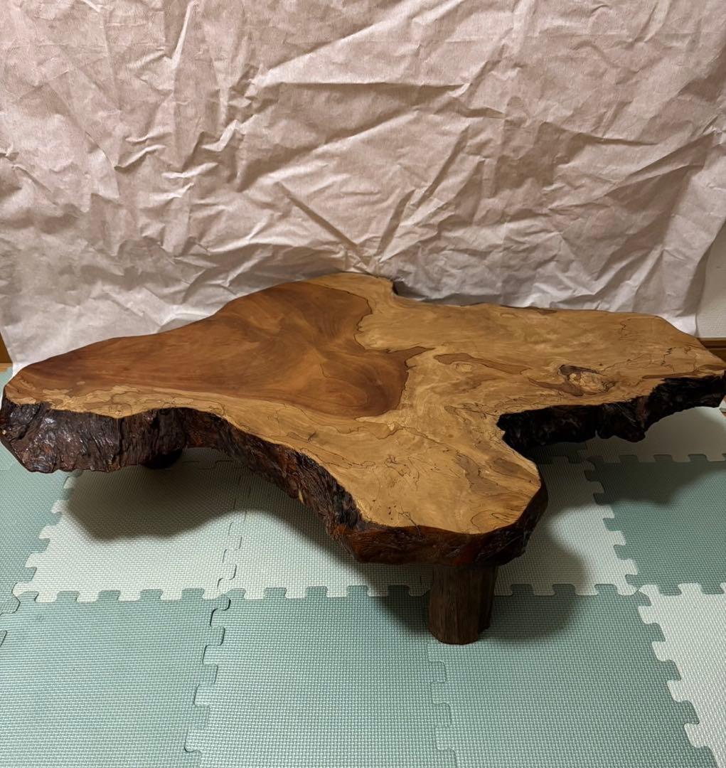 一枚板ローテーブル