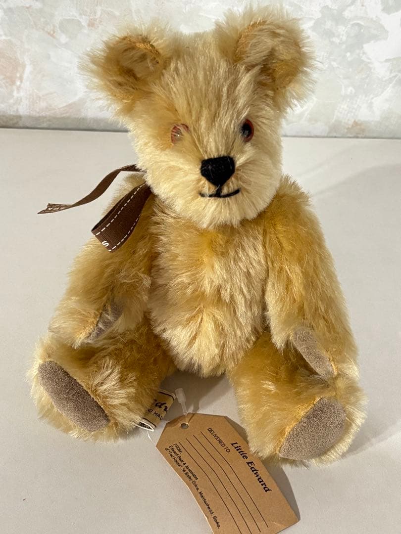 レア！新品✨テディベア　イギリス製　エドワード　ぬいぐるみ　くま　送料無料