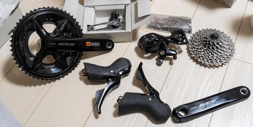 SHIMANO 105 機械式 コンポ セット 12速