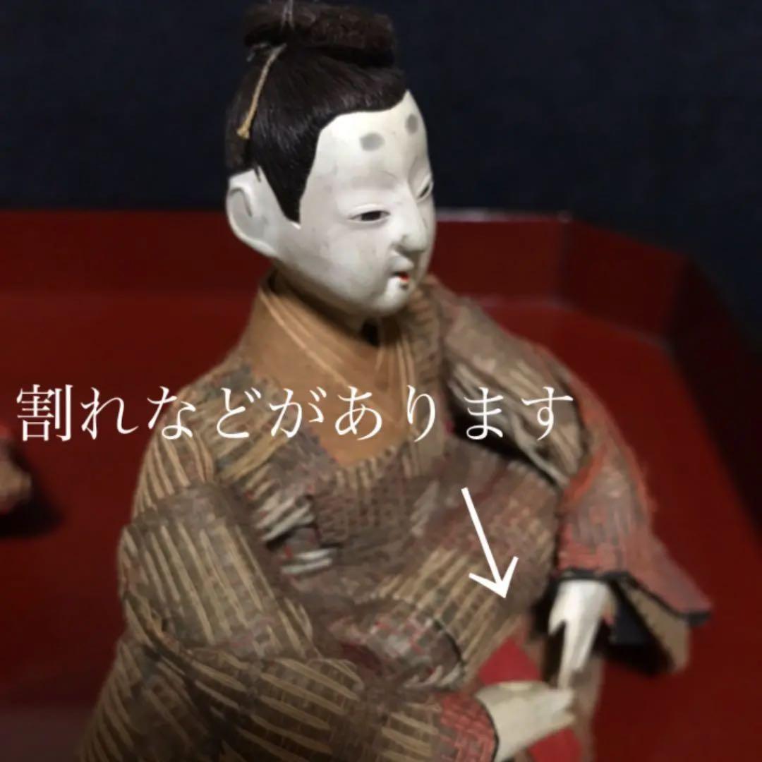 南魚沼市からでました、大名家縁の雛人形　江戸期頃？