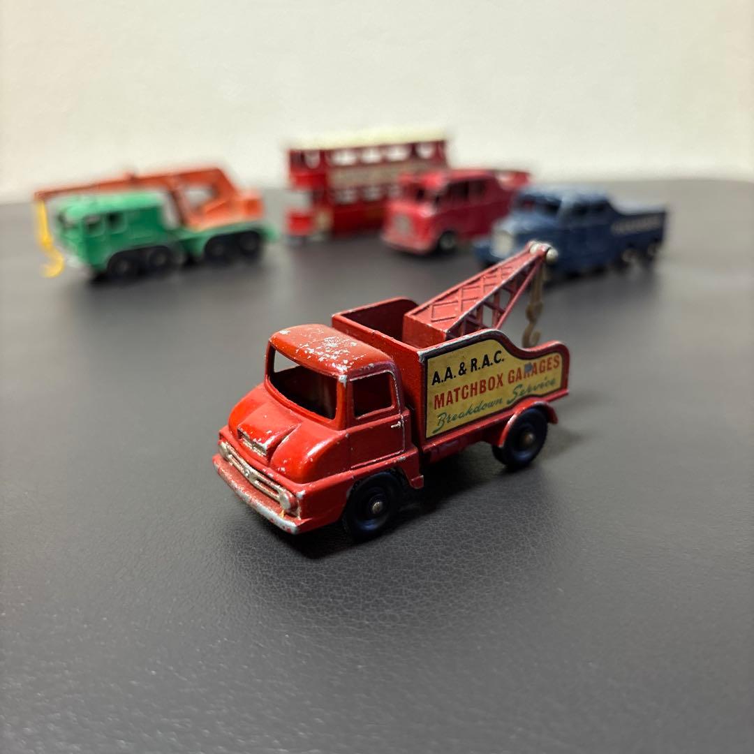 マッチボックス　ミニカー　5台セット　ヴィンテージ品　昭和レトロ
