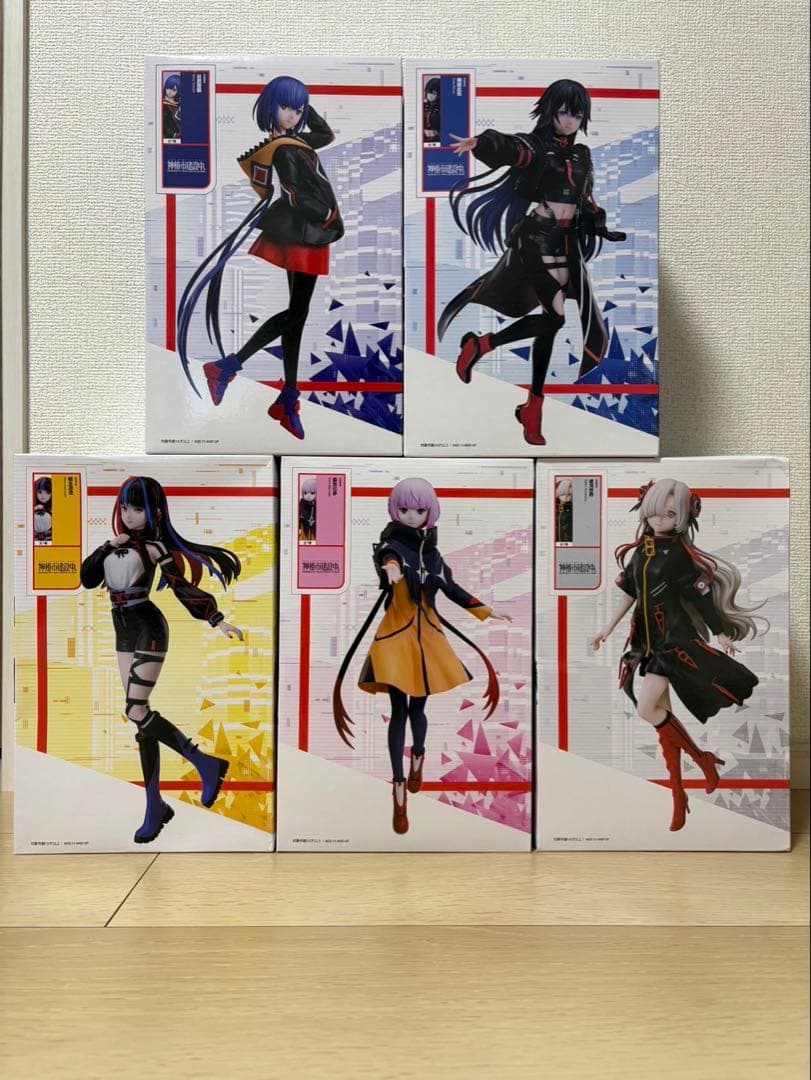 神椿市建設中。 ラウンドワン限定 フィギュア 5体セット