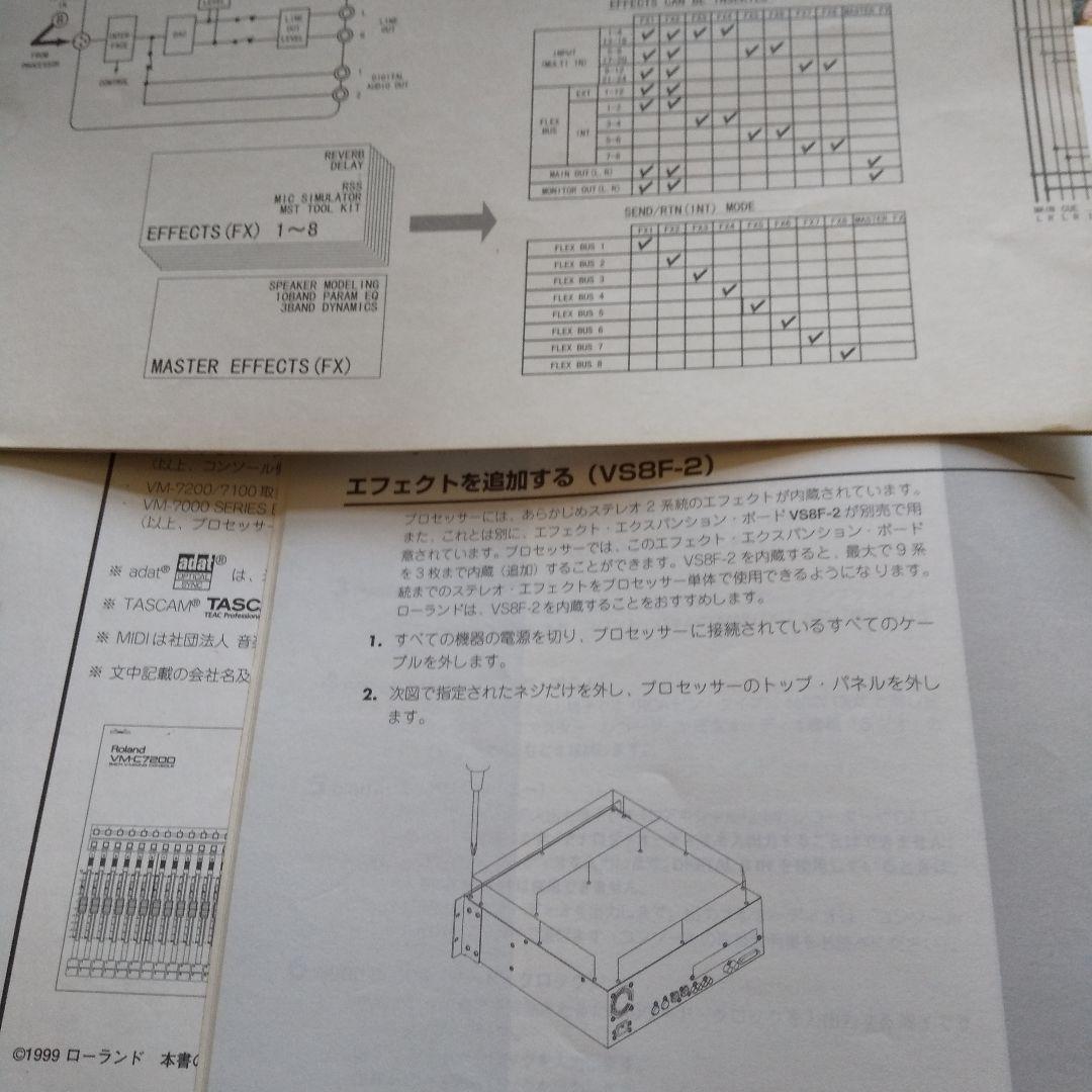 Roland VM-C7200 VM-7200 デジタルミキサー メルカリ出品