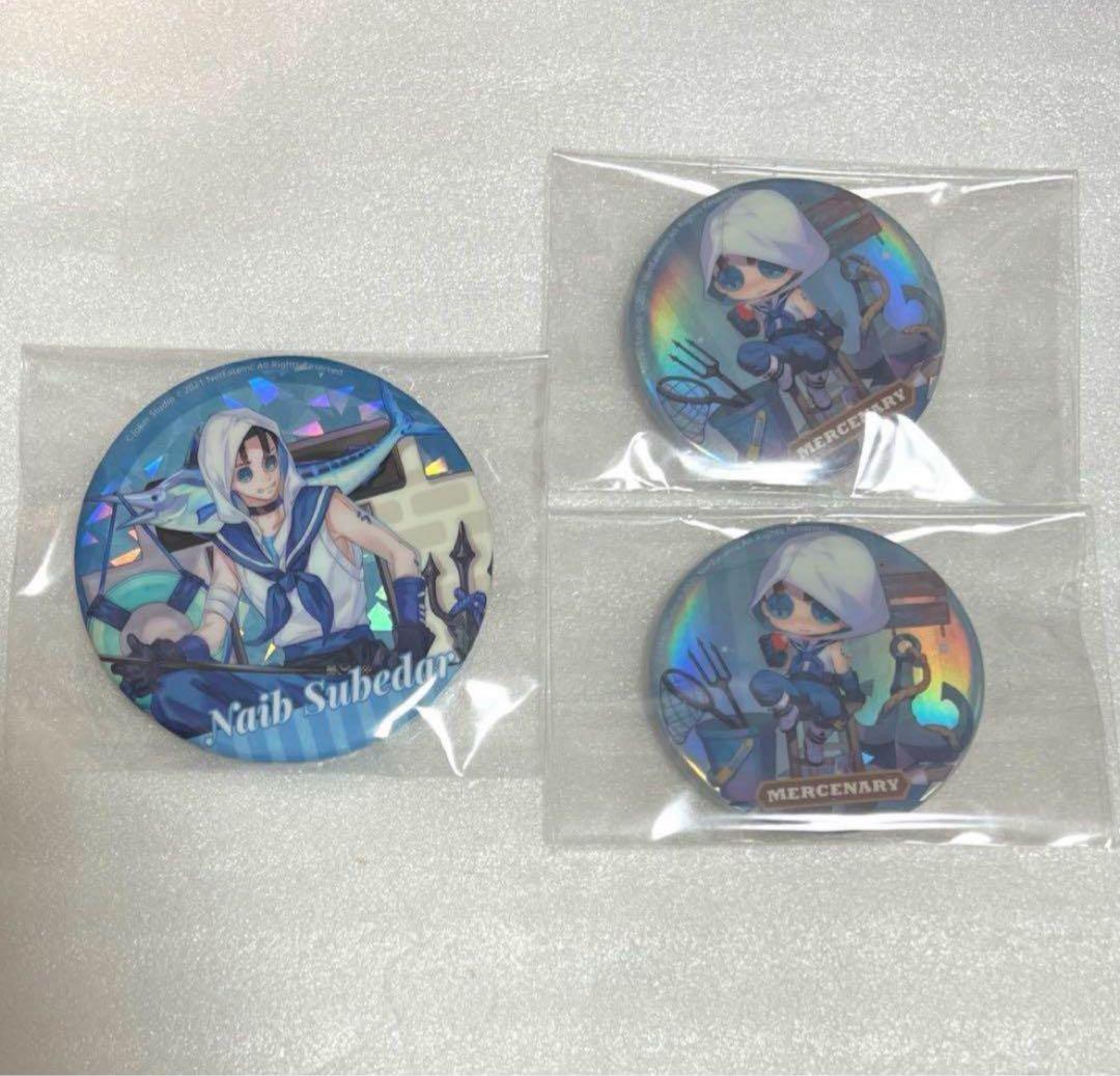 第五人格 cp28 缶バッジ ナワーブ缶バッジ 3点セット