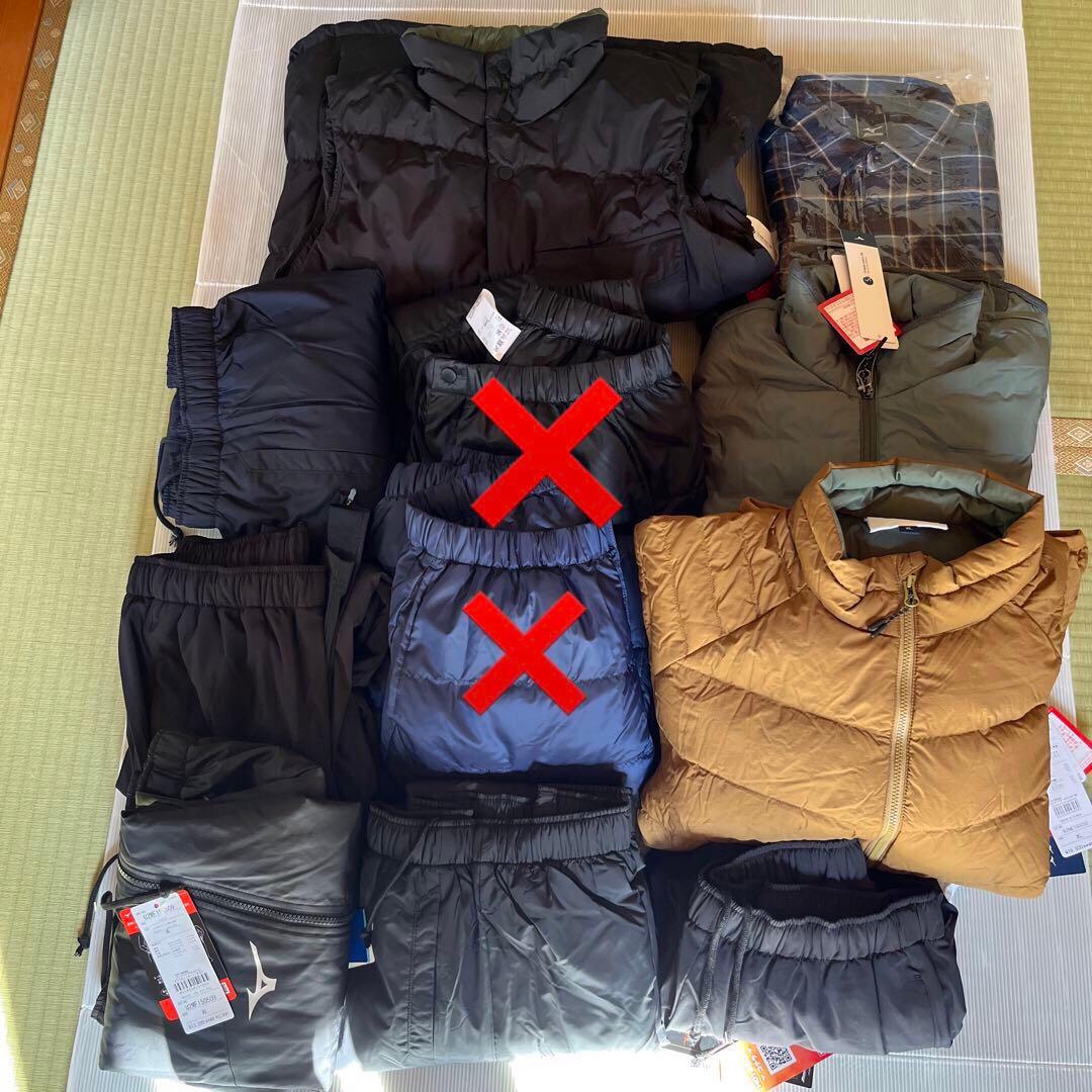 ミズノ　ブレスサーモシリーズ他　9点まとめ売り！