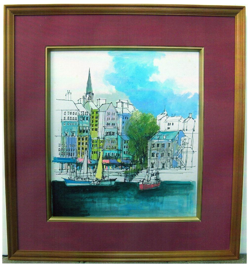 桜井 陽彦 作品　オンフルール港