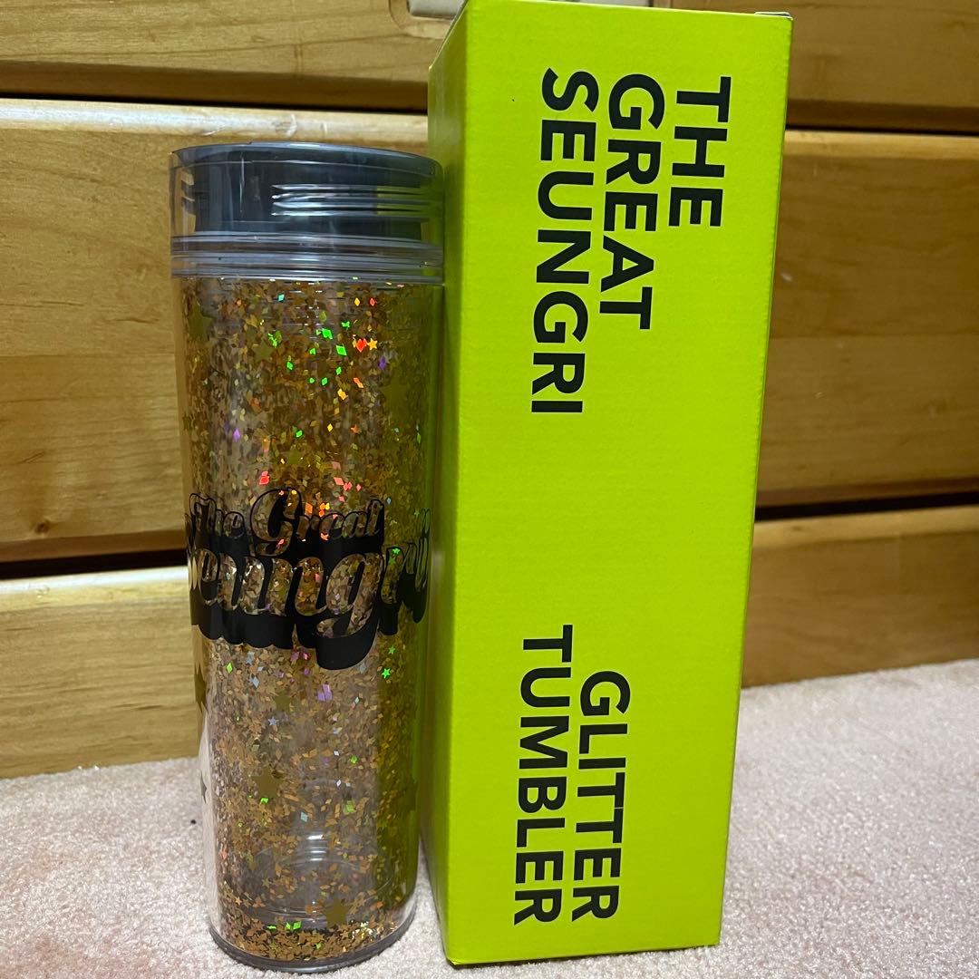 アイドル THE GREAT SEUNGRI GLITTER TUMBLER