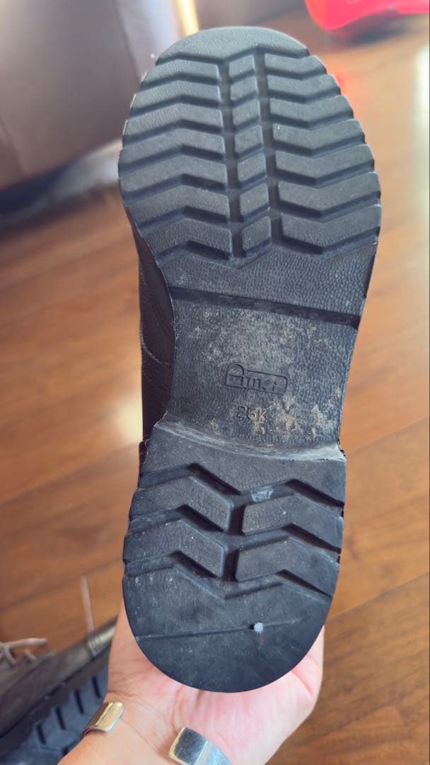 限定値下げ！希少　陸上自衛隊旧型半長靴25.5 スピードレース仕様