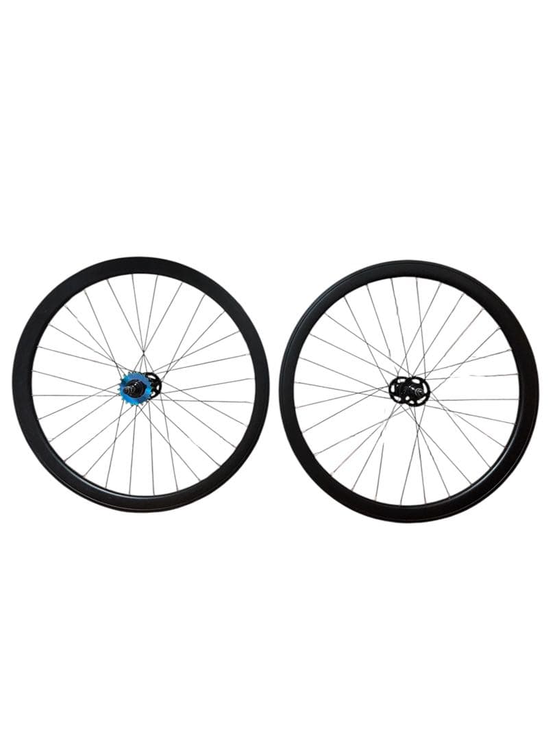 ピストバイク　固定ギア　前後ホイール　クリンチャー