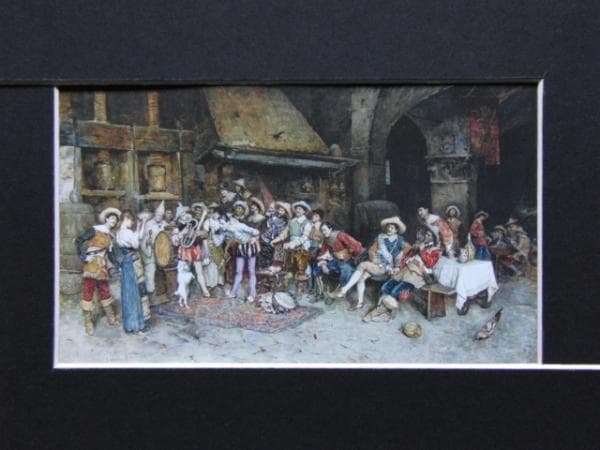 Publio Tommasi、Les Saltimbanques、希少画集より