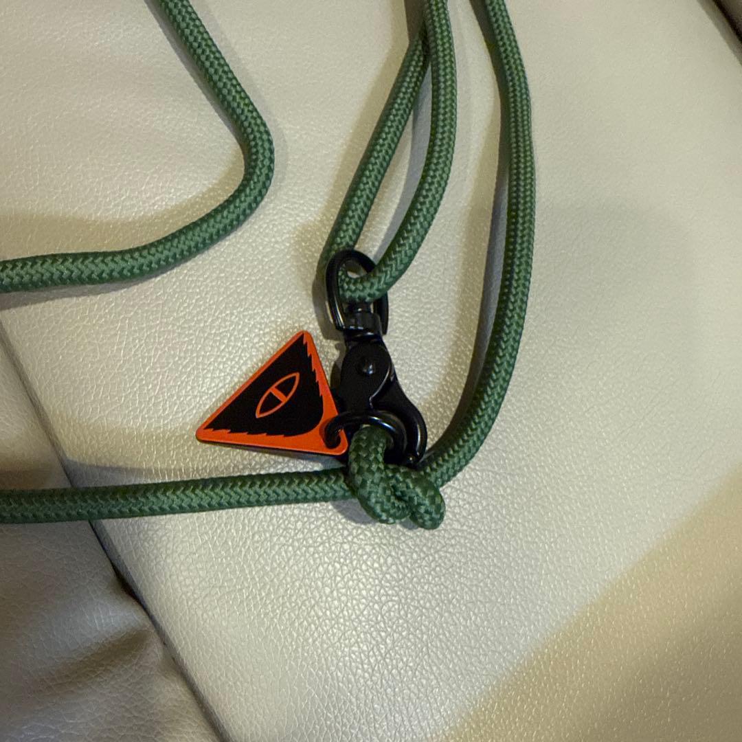 ナイロン製オリーブグリーンリード　スリップリード　ショルダーリード　Brico