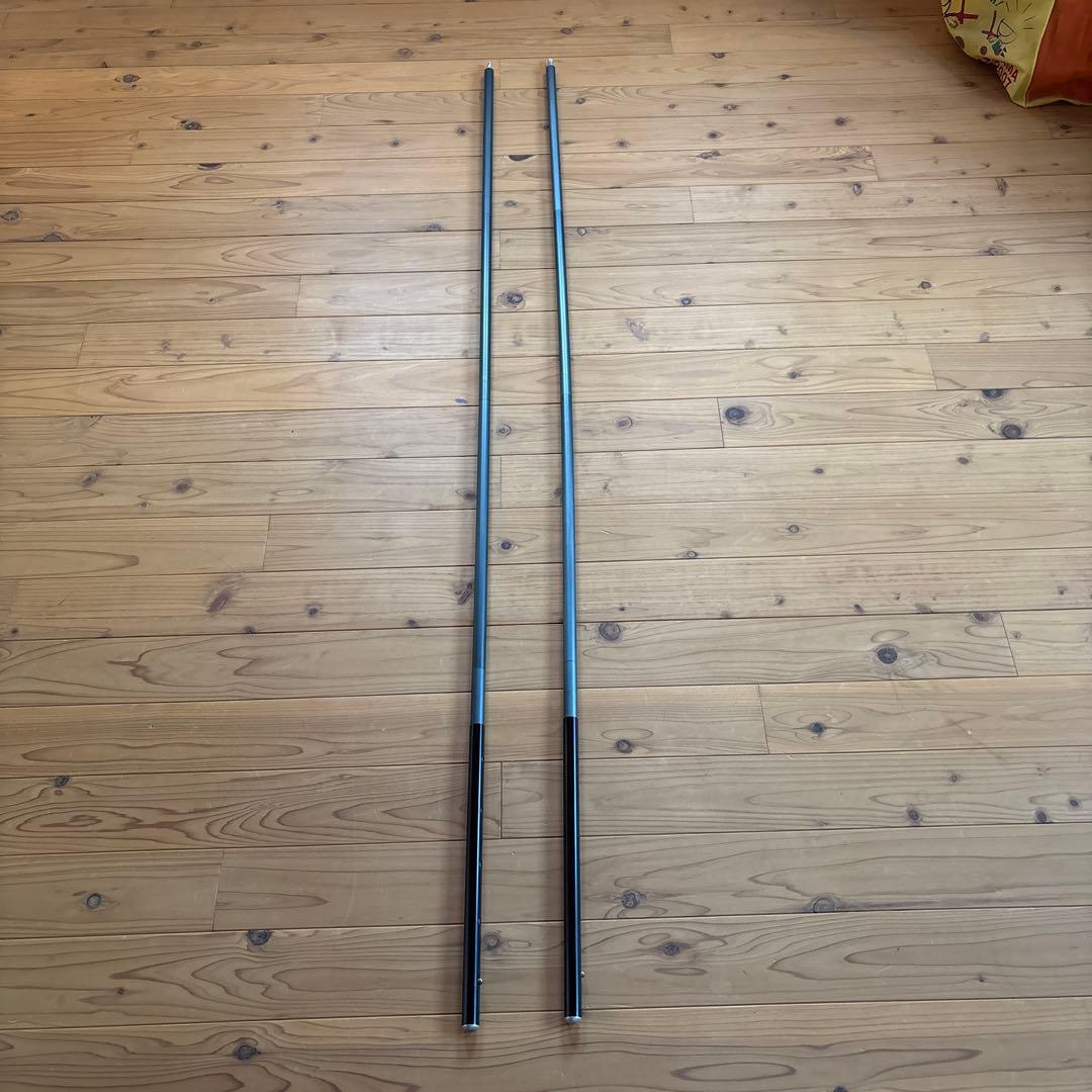 ヒルバーグ　タープポール×2本セット　廃盤品