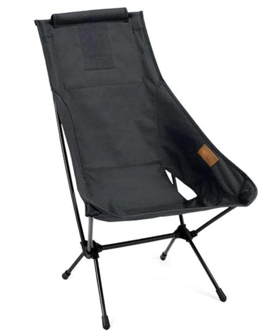 【新品・未使用】ヘリノックス チェアツー ブラック 脚部取付収納袋付き