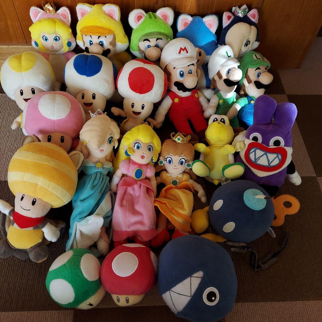 マリオキャラクターぬいぐるみセット 22コセット