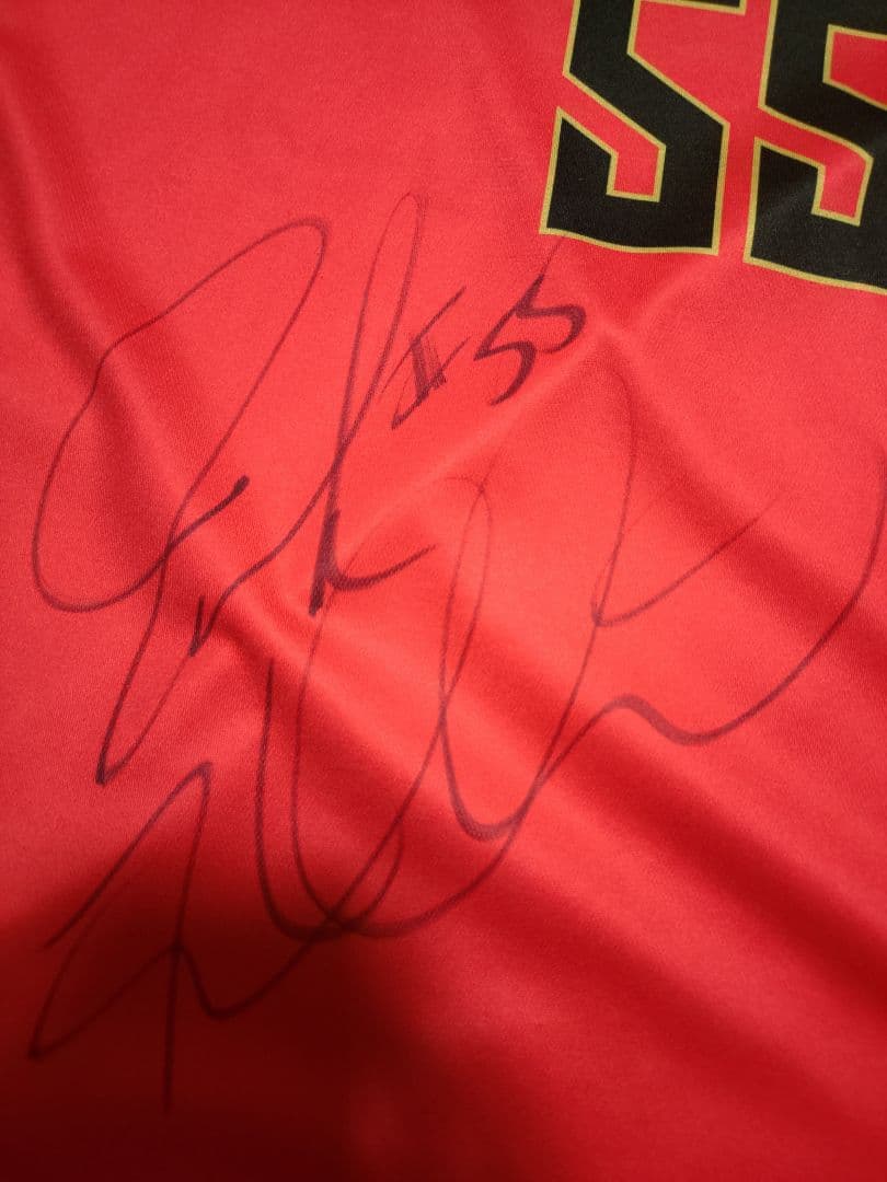 実使用　福島ファイヤーボンズ　ユニフォーム　Ｂリーグ バスケット　支給　非売品