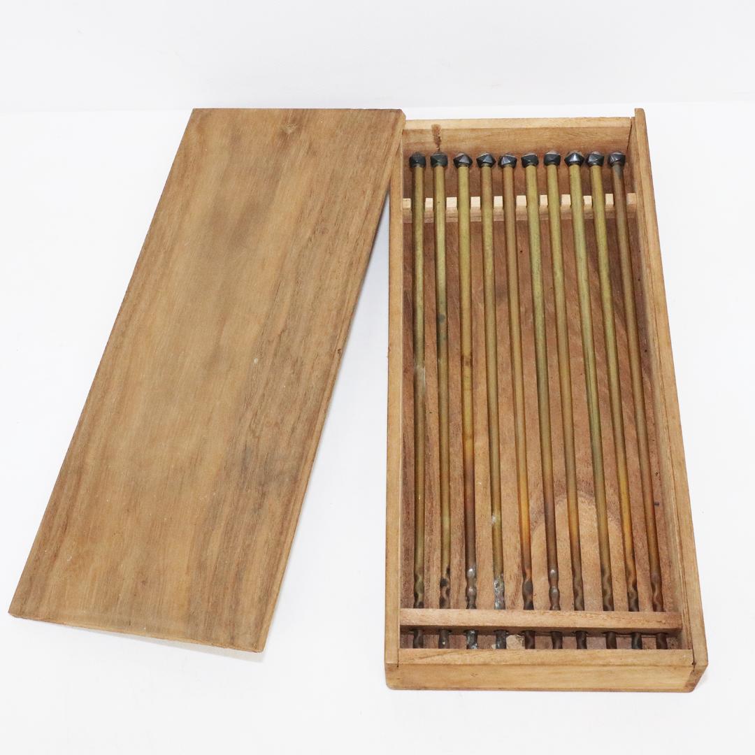 火箸　茶道具　10本5組　磁気反応無し　箱付