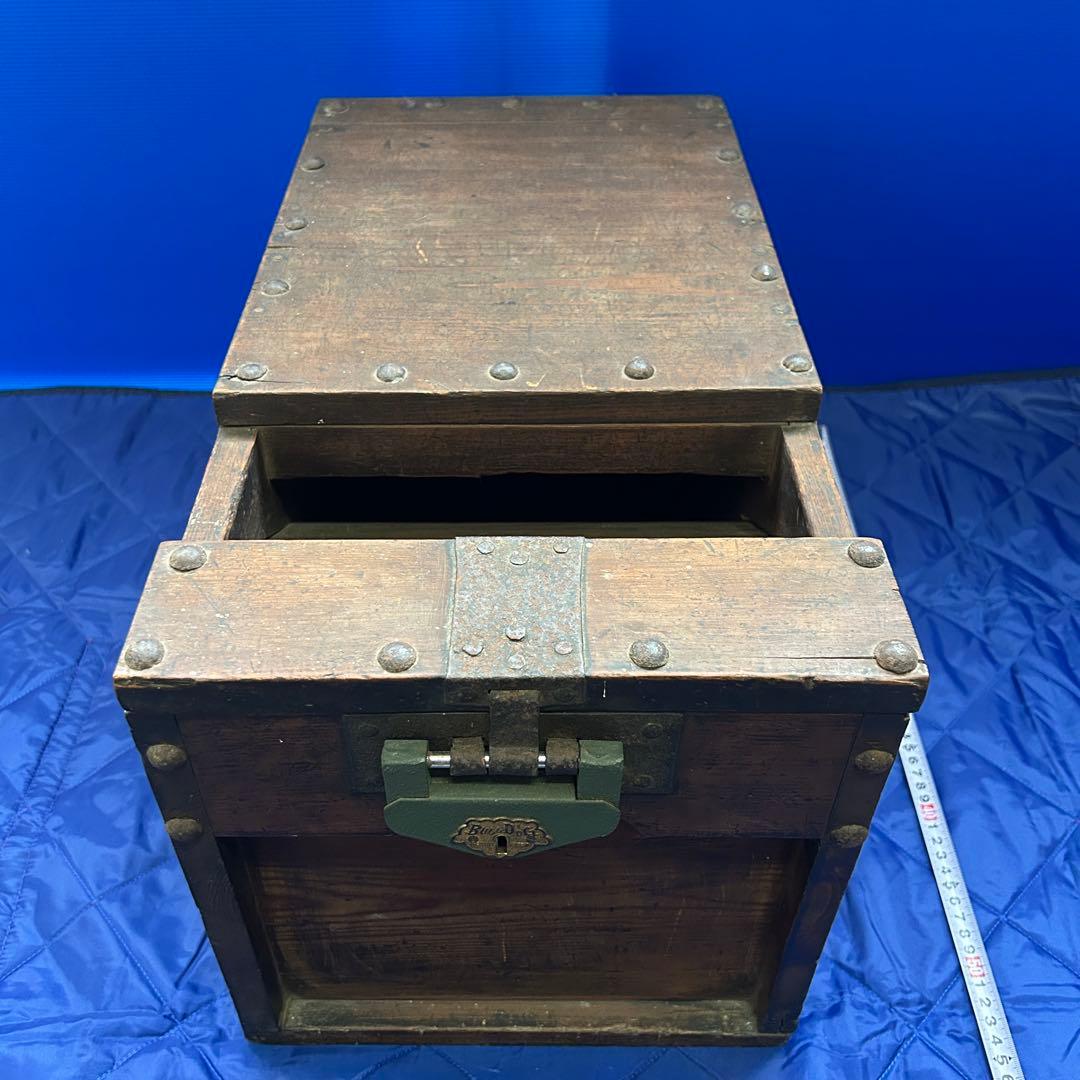 蔵出品⑤ 賽銭箱 銭函 銭箱 木製 工芸品 アンティーク