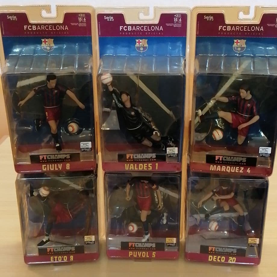 FC バルセロナ　フィギュア6セット
