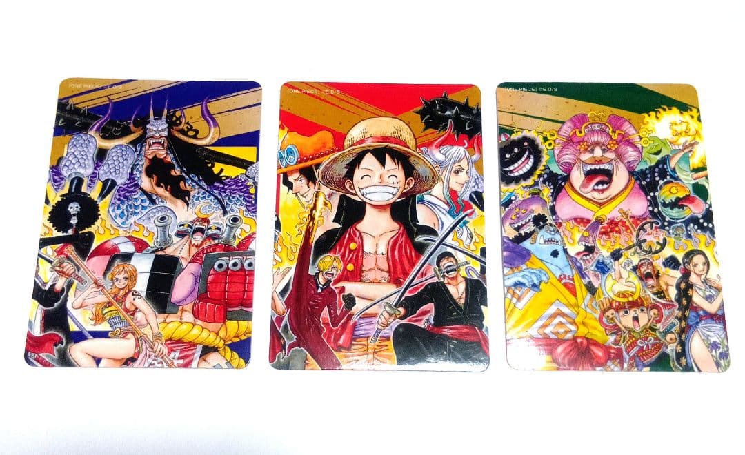 ワンピース　ナツコミ2022 　ダブルステッカー　3枚セット