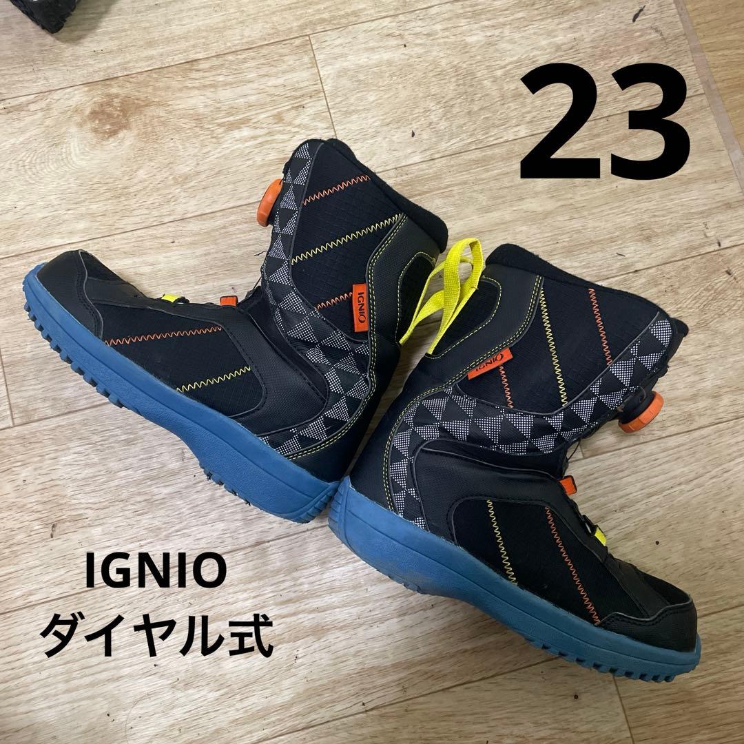 スノーボードブーツ　キッズブーツ　IGNIO　23センチ